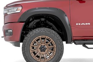 Ram 1500 Pocket Fender Flares - Rough Country - Granite Crystal - '25-'26
